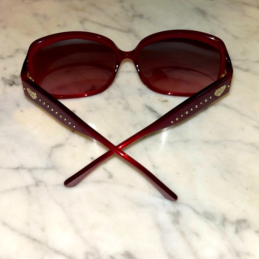 Coach Scarlett L902 sunglasses in burgundy